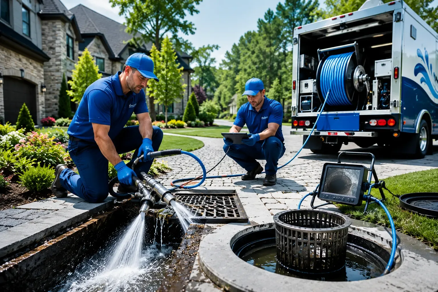 Local outdoor drain cleaning professionals in Newton, NH