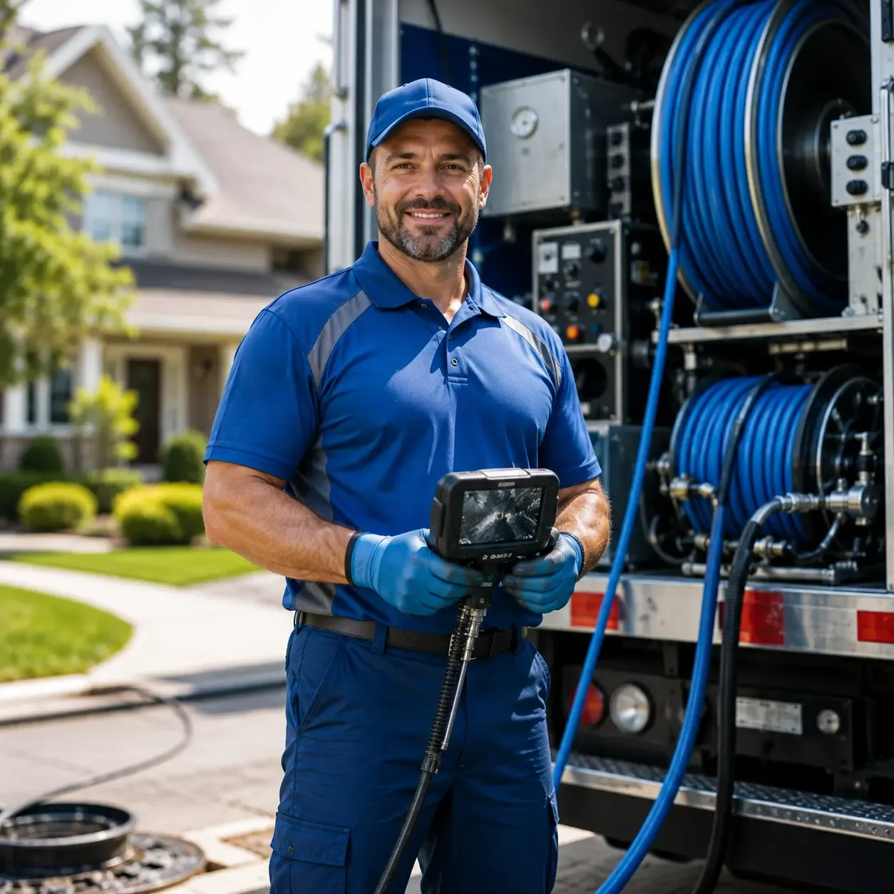 Local outdoor drain cleaning specialists in Newton, NH